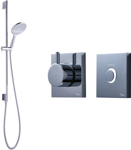 Larger image of Crosswater Kai Lever Showers Digital Shower Pack 02 With Remote (HP).