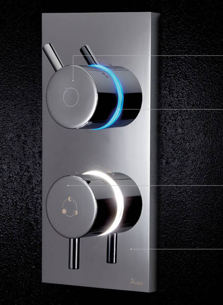 Example image of Crosswater Kai Lever Showers Digital Shower Pack 04 With Remote (HP).