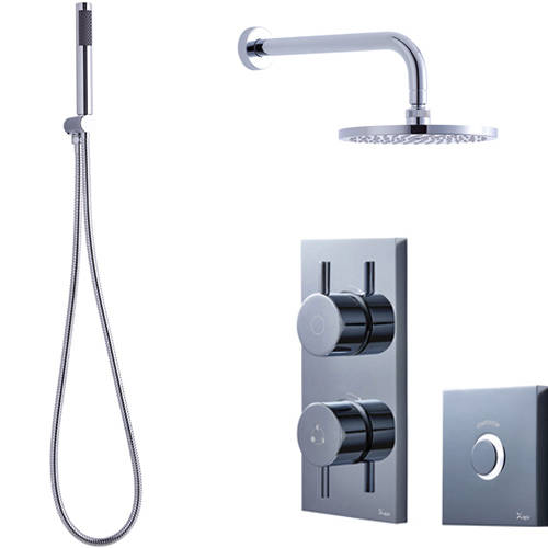 Larger image of Crosswater Kai Lever Showers Digital Shower Pack 06 With Remote (HP).