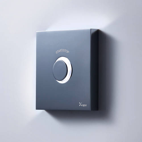 Larger image of Crosswater Kai Lever Showers Digital Shower Remote Control.