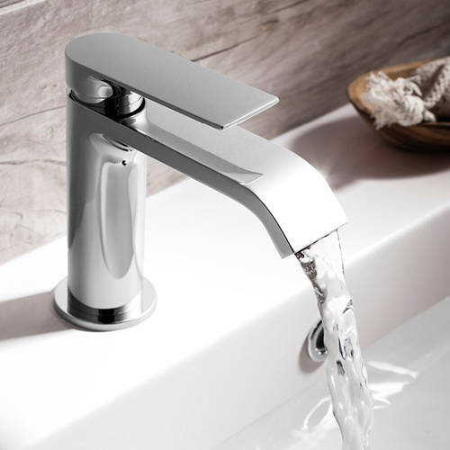 Example image of Crosswater Dune Monoblock Basin Tap (Chrome).