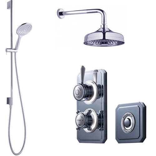 Larger image of Crosswater Belgravia Digital Digital Shower Valve Pack 21 (L-Head, HP).