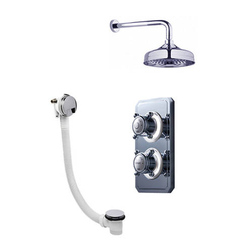 Larger image of Crosswater Belgravia Digital Digital Shower Valve Pack 31 (X-Head, HP).