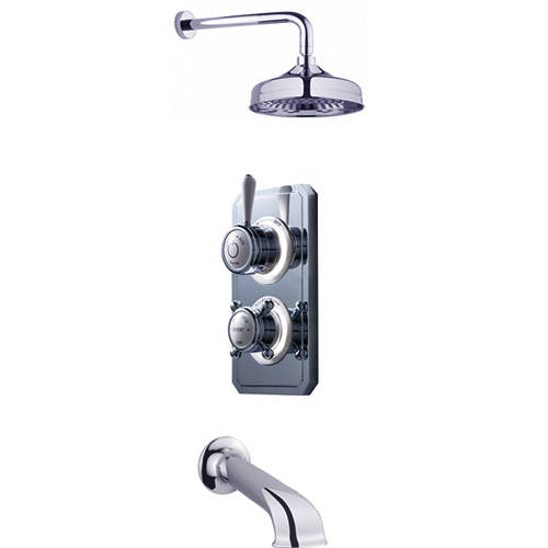 Larger image of Crosswater Belgravia Digital Digital Shower Valve Pack 15 (L-Head, HP).