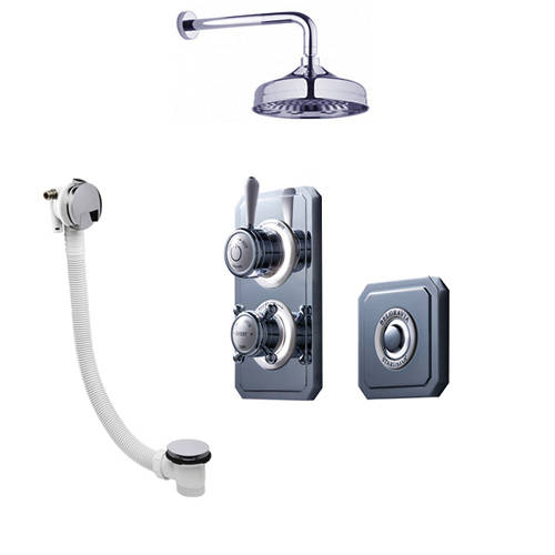 Larger image of Crosswater Belgravia Digital Digital Shower Valve Pack 25 (L-Head, HP).