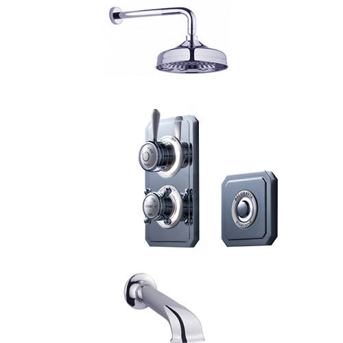 Larger image of Crosswater Belgravia Digital Digital Shower Valve Pack 24 (L-Head, LP).