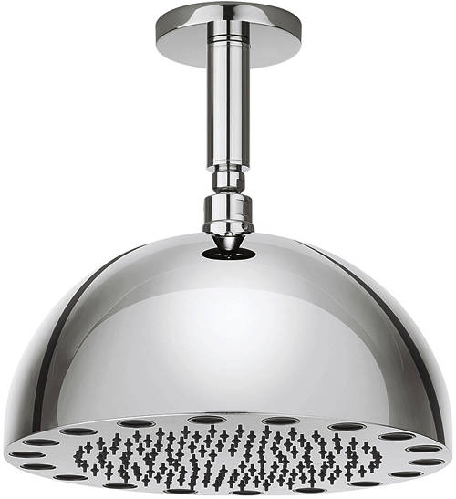 Example image of Crosswater Illuminated Dynamo Round Shower Head & LED Lights (300mm).
