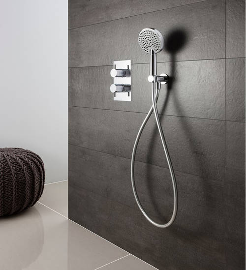 Example image of Crosswater Ethos Premium Shower Kit 4 (Chrome).