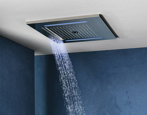 Example image of Crosswater Revive LED Chromotherapy Shower Head 500x500 (3 Mode).