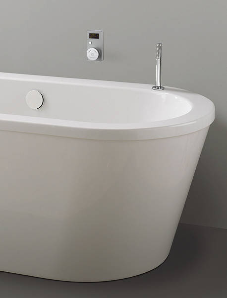 Larger image of Crosswater Elite Digital Showers Infinity Shower & Bath Filler Pack (White).