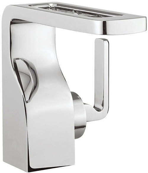 Larger image of Crosswater KH Zero 1 Basin Mixer Tap With Lever Handle (Chrome).