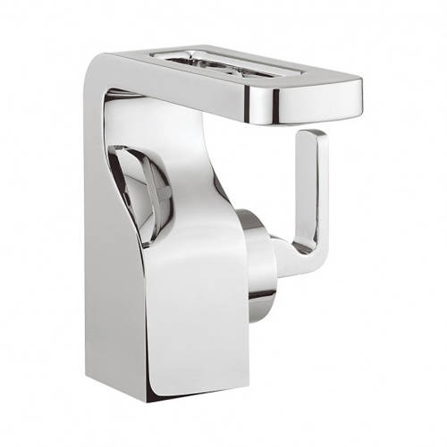 Larger image of Crosswater KH Zero 1 Mini Basin Mixer Tap With Lever Handle (Chrome).