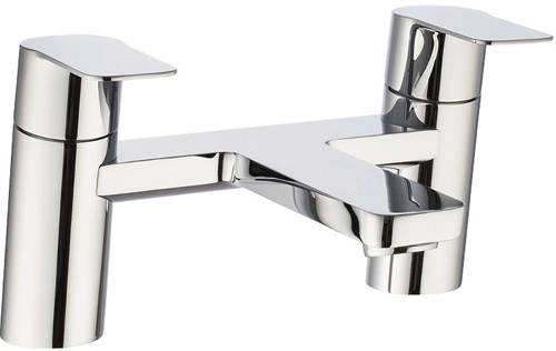 Larger image of Crosswater KH Zero 6 Bath Filler Tap With Lever Handles (Chrome).
