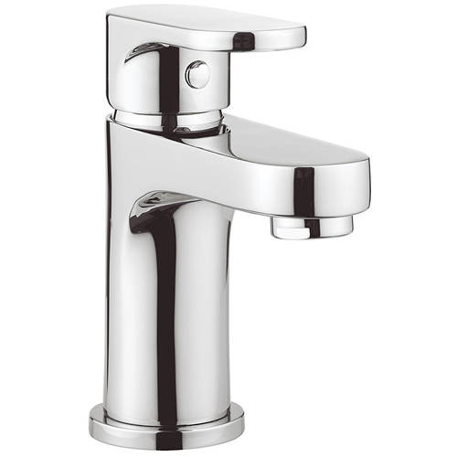 Larger image of Crosswater Style Mini Monoblock Basin Tap With Waste (Chrome).