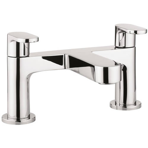 Larger image of Crosswater Style Bath Filler Tap (Chrome).