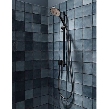 Example image of Crosswater MPRO Slide Rail Shower Kit (Matt Black).