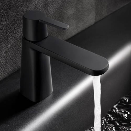 Example image of Crosswater Marvel Basin Mixer Tap (Matt Black).