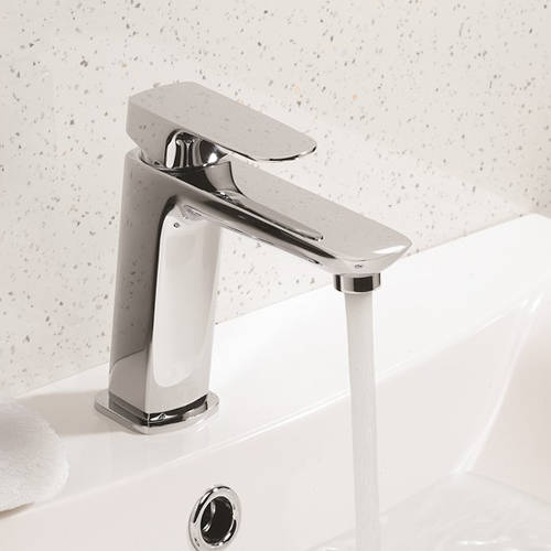 Example image of Crosswater North Basin Mixer Tap (Chrome).