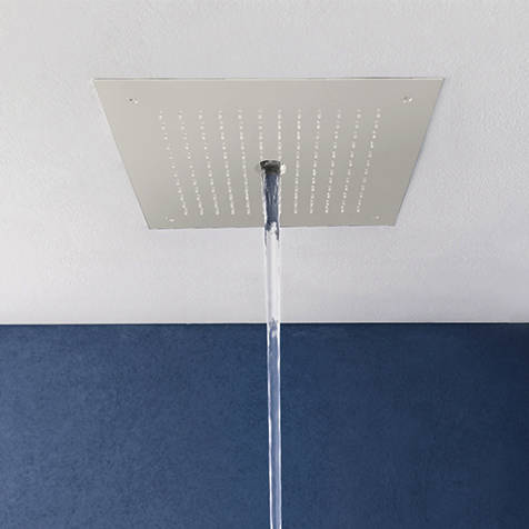 Larger image of Crosswater MPRO Stream Shower Head (Matt White).