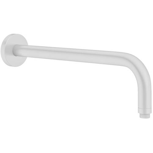 Larger image of Crosswater MPRO Wall Mounted Shower Arm (White).