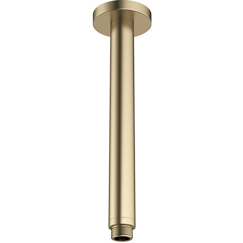 Larger image of Crosswater MPRO Ceiling Mounted Shower Arm (Brushed Brass).