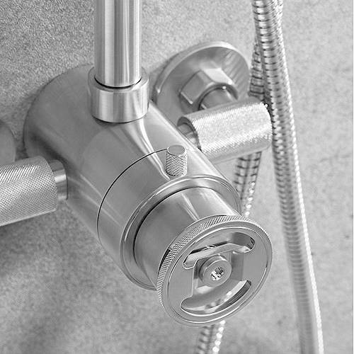 Example image of Crosswater UNION Thermostatic Multifunction Shower Set (Chrome).
