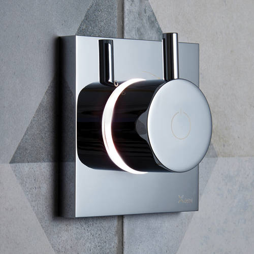 Example image of Crosswater Kai Lever Showers Single Outlet Digital Shower Valve (HP).