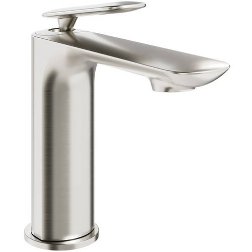 Larger image of Crosswater Huck Mono Basin Mixer Tap With Lever Handle (Br Metallic).