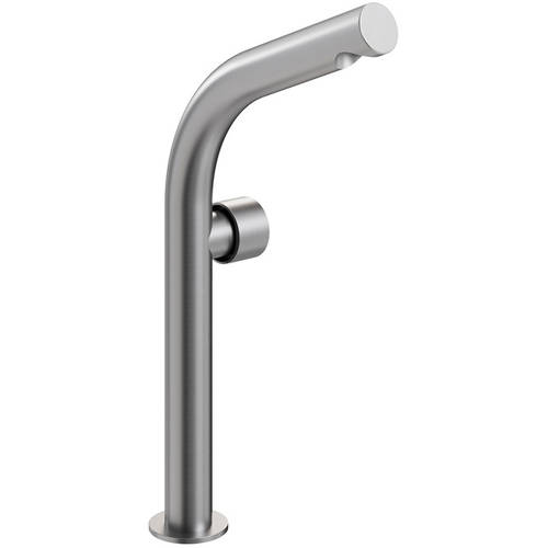 Larger image of Crosswater Ixora Tall Basin Mixer Tap (316 Stainless Steel).