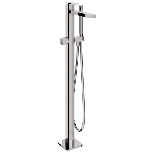 Larger image of Crosswater Myron Floorstanding Bath Shower Mixer Tap (Chrome).