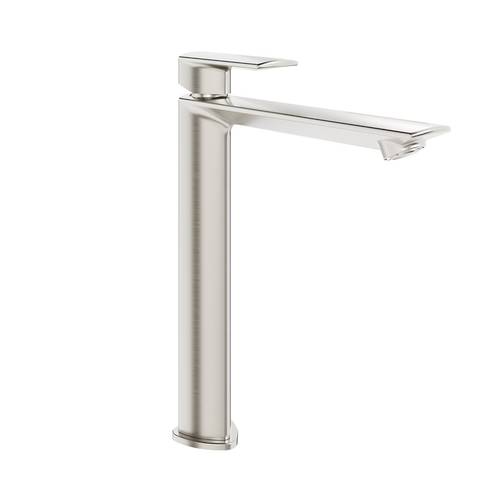 Larger image of Crosswater Varda Tall Basin Mixer Tap With Lever Handle (Br Metallic).