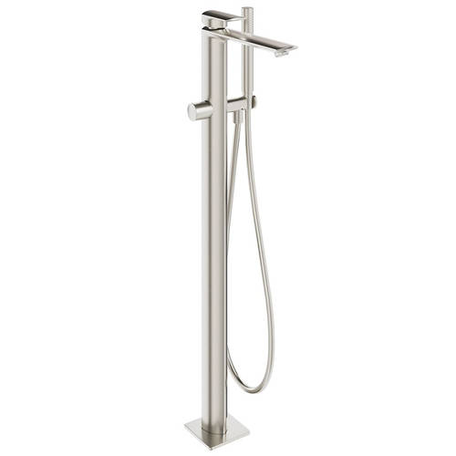 Larger image of Crosswater Varda Floorstanding Bath Shower Mixer Tap (Br Metallic).