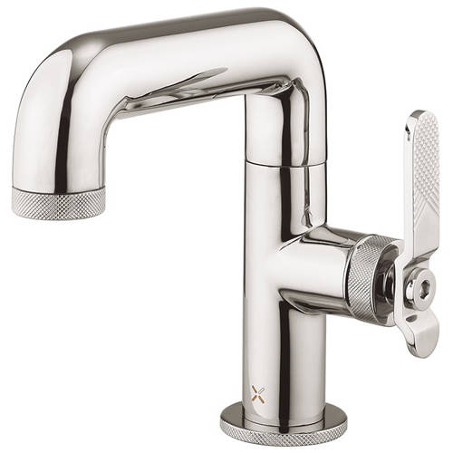 Larger image of Crosswater UNION Basin Mixer Tap With Lever Handle (Chrome).