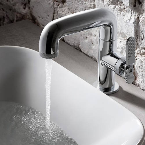 Example image of Crosswater UNION Basin Mixer Tap With Lever Handle (Chrome).