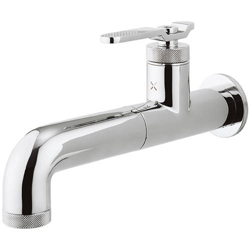 Larger image of Crosswater UNION Single Hole Wall Mounted Basin Mixer Tap (Chrome).