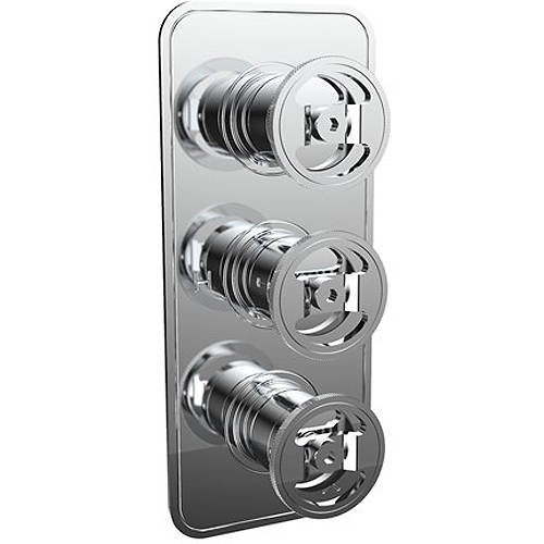Larger image of Crosswater UNION Thermostatic Shower Valve (2 Outlets, Chrome).