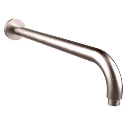 Larger image of Crosswater UNION Wall Mounded Shower Arm 400mm (Brushed Nickel).