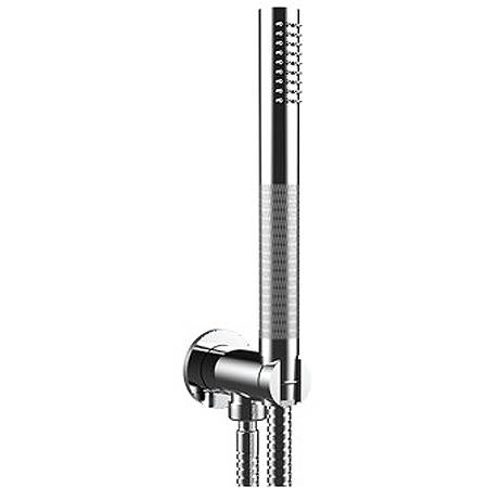 Larger image of Crosswater UNION Wall Outlet & Shower Handset (Chrome).