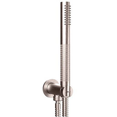 Larger image of Crosswater UNION Wall Outlet & Shower Handset (Brushed Nickel).