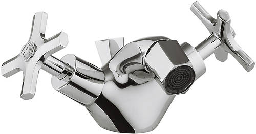 Example image of Crosswater Waldorf Basin & Bidet Mixer Tap Pack With Wastes.