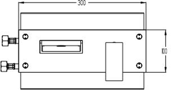 Technical image of Crosswater Water Square Wall Mounted Basin & Bath Filler Tap Pack.