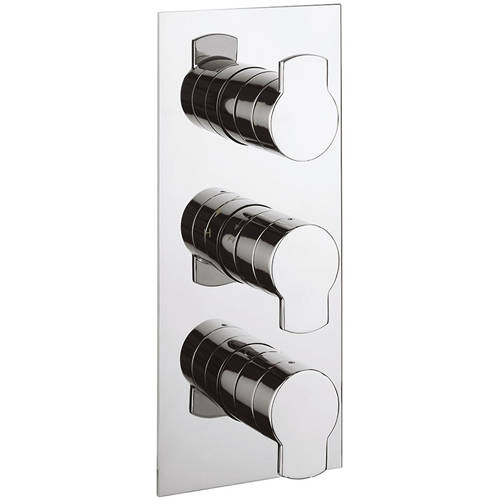 Larger image of Crosswater Wisp Shower Valve With 3 Outlets & Diverter (Chrome).