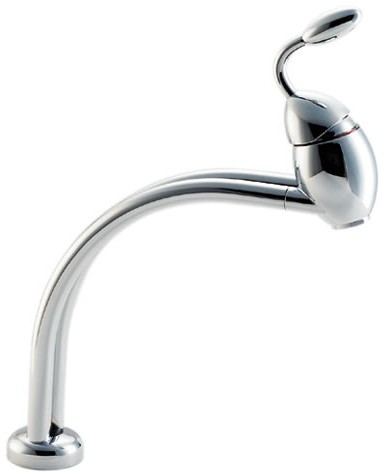 Larger image of Deva Designer Cornetti Double Reach Mono Mixer & Swivel, (High Pressure).