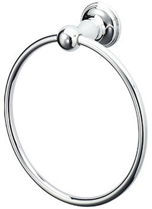 Larger image of Deva Madison Towel Ring (Chrome).