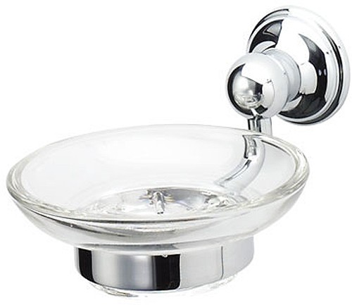 Larger image of Deva Madison Soap Holder (Chrome).