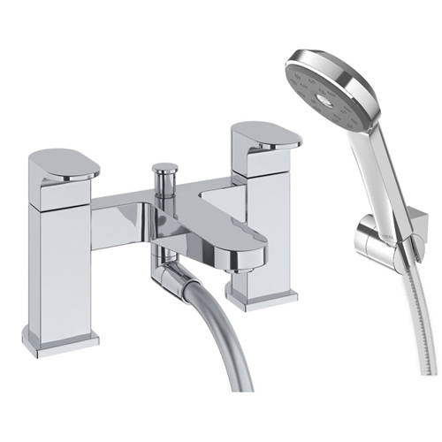 Larger image of Methven Amio Bath Shower Mixer Tap With Kit (Chrome).