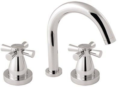 Larger image of Deva Apostle 3 Hole Bath Filler Tap.