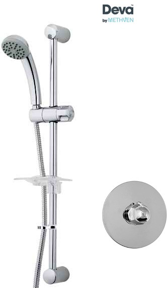 Larger image of Deva Azure Concealed Thermostatic Shower Valve With Single Mode Kit.