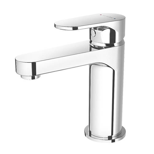 Larger image of Methven Breeze Basin Mixer Tap With Clicker Waste (Chrome).