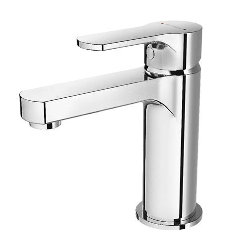 Larger image of Methven Cari Basin Mixer Tap With Clicker Waste (Chrome).